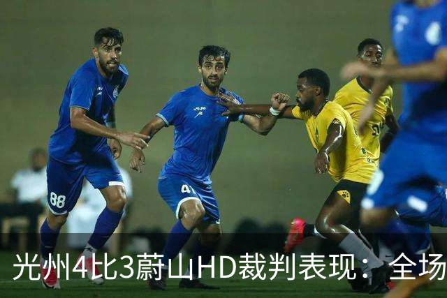 光州4比3蔚山HD裁判表现：全场1黄0红